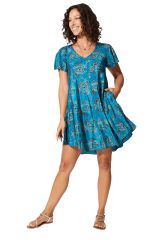 Robe été courte manches courtes 350703