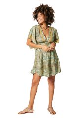 Robe été courte manches courtes 350724