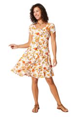 Robe été courte manches courtes 350812