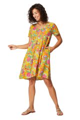 Robe été courte manches courtes 350820