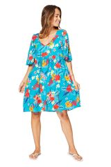 Robe été courte manches courtes 350822