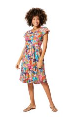 Robe été courte manches courtes 350853