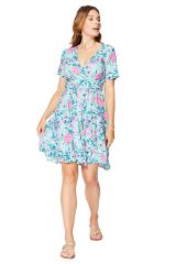 Robe été courte manches courtes 350949