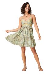 Robe été courte sans manches 350638