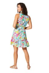 Robe été courte sans manches 350809