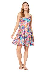 Robe été courte sans manches 350836