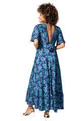 Robe été longue manches 3/4 350162