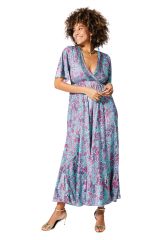 Robe été longue manches 3/4 350169