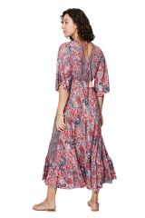 Robe été longue manches 3/4 350334