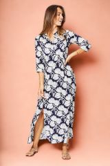 Robe été longue manches 3/4 352237