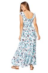 Robe été longue manches courtes 349290