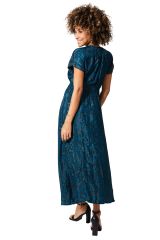 Robe été longue manches courtes 350114