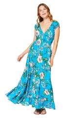 Robe été longue manches courtes 350365