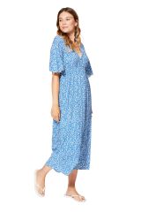 Robe été longue manches courtes 350377