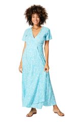 Robe été longue manches courtes 350488