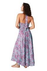 Robe été longue sans manches 349039