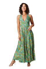 Robe été longue sans manches 349042