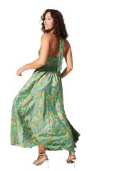 Robe été longue sans manches 349043