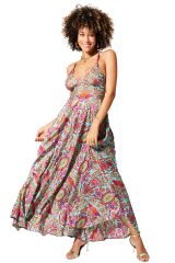 Robe été longue sans manches 349054