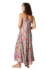 Robe été longue sans manches 349059