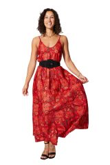 Robe été longue sans manches 349060