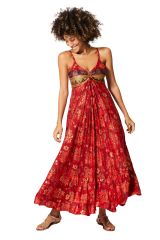 Robe été longue sans manches 349065