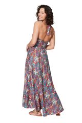 Robe été longue sans manches 349110