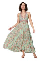 Robe été longue sans manches 349115