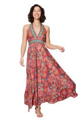 Robe été longue sans manches 349123