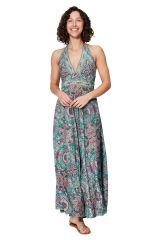 Robe été longue sans manches 349129