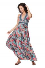 Robe été longue sans manches 349149