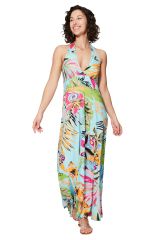 Robe été longue sans manches 349165