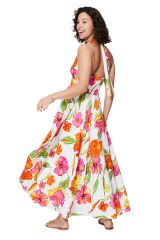 Robe été longue sans manches 349170