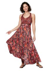 Robe été longue sans manches 349205