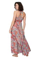 Robe été longue sans manches 349210