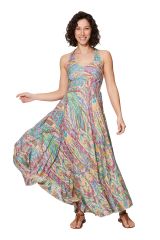 Robe été longue sans manches 349211