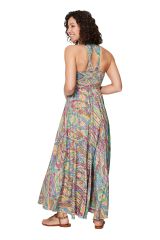 Robe été longue sans manches 349212