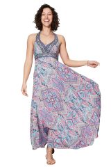 Robe été longue sans manches 349219