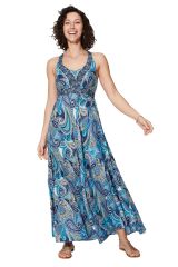 Robe été longue sans manches 349221