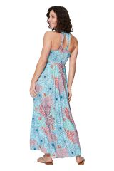 Robe été longue sans manches 349224