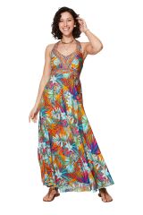 Robe été longue sans manches 349229