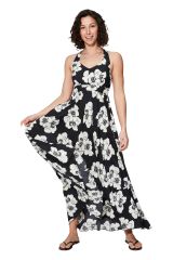 Robe été longue sans manches 349231