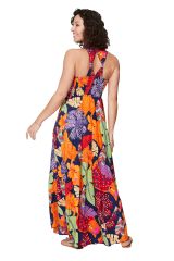 Robe été longue sans manches 349240