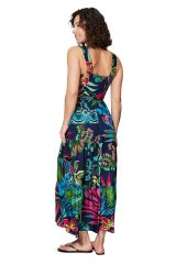 Robe été longue sans manches 349256