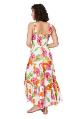 Robe été longue sans manches 349258