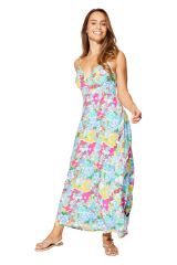 Robe été longue sans manches 349281