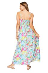 Robe été longue sans manches 349282