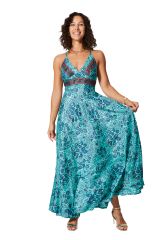 Robe été longue sans manches 350005