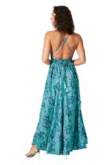 Robe été longue sans manches 350006