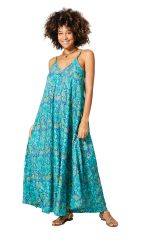 Robe été longue sans manches 350025